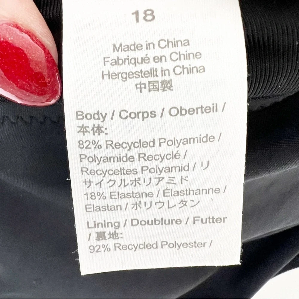 J. Crew Black‎ One Piece Swimsuit